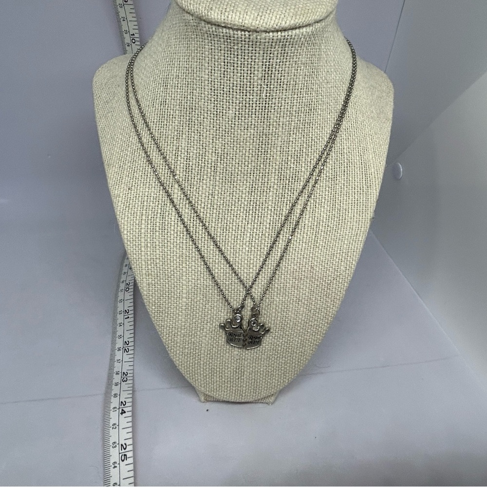 Disney Royal BBF Friend Necklace 2PC Set Jewelry - Picture 2 of 10